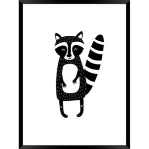 Detský plagát Styler Modernpik Racoon, 40 x 30 cm vyobraziť
