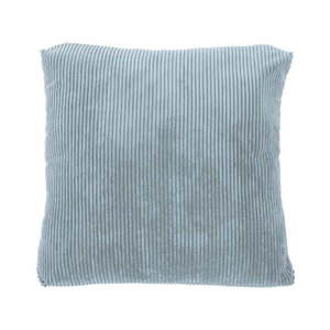 Modrý dekoratívny vankúš Tiseco Home Studio Ribbed, 40 x 40 cm vyobraziť