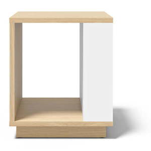 Odkladací stolík v dekore duba 40x40 cm Ella - TemaHome vyobraziť