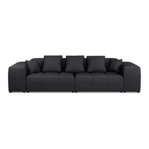 Čierna pohovka 320 cm Rome - Cosmopolitan Design vyobraziť