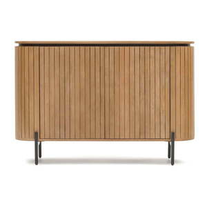 Nízka komoda z mangového dreva v prírodnej farbe 120x80 cm Licia – Kave Home vyobraziť