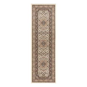 Béžový behúň Nouristan Parun Tabriz, 80 x 250 cm vyobraziť