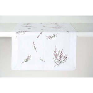 Behúň na stôl z bio bavlny 150x45 cm Calluna Vulgaris - IHR vyobraziť