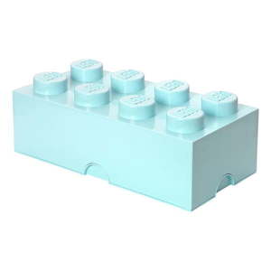 Svetlomodrý úložný box LEGO® vyobraziť