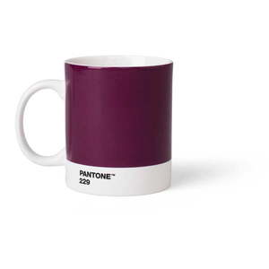 Tmavofialový keramický hrnček 375 ml Aubergine 229 – Pantone vyobraziť
