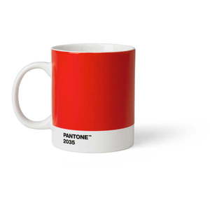 Červený keramický hrnček 375 ml Red 2035 - Pantone vyobraziť