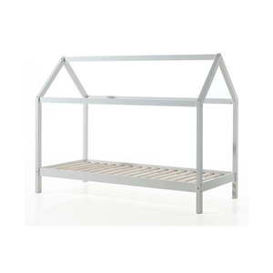 Biela domčeková detská posteľ 90x200 cm Dallas - Vipack vyobraziť
