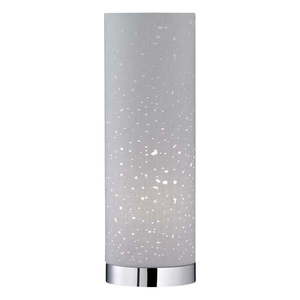 Sivá stolová lampa s textilným tienidlom (výška 35 cm) Thor – Fischer & Honsel vyobraziť