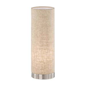 Béžová stolová lampa s textilným tienidlom (výška 35 cm) Thor – Fischer & Honsel vyobraziť