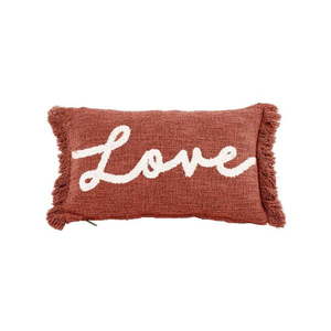 Dekoračný vankúš 50x30 cm Cotton Slub Love - Tiseco Home Studio vyobraziť