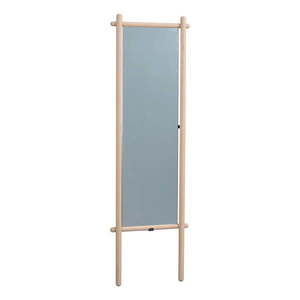 Stojacie zrkadlo s dreveným rámom 52x180 cm Milford - Rowico vyobraziť