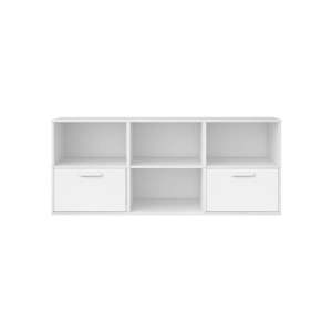 Biela nízka komoda 134x56 cm Keep by Hammel - Hammel Furniture vyobraziť