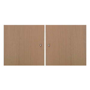 Dvierka v dekore duba pre modulárny policový systém 2 ks 32x33 cm Mistral Kubus - Hammel Furniture vyobraziť