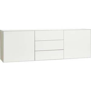 Biela nízka komoda 180x59 cm Edge by Hammel - Hammel Furniture vyobraziť