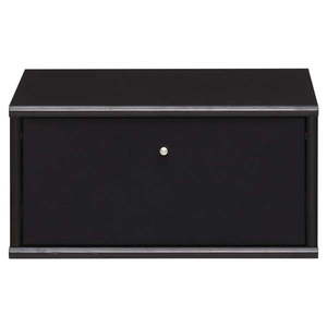 Čierny nočný stolík závesný Mistral - Hammel Furniture vyobraziť