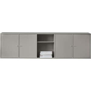 Sivá nízka komoda 220x61 cm Mistral - Hammel Furniture vyobraziť