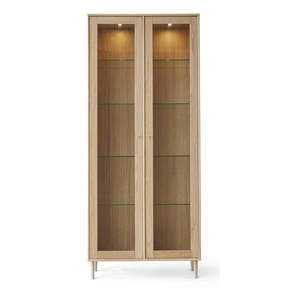 Vitrína s osvetlením v dekore duba 89x206 cm Mistral - Hammel Furniture vyobraziť