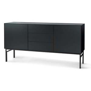Čierna nízka komoda 180x89 cm Edge by Hammel - Hammel Furniture vyobraziť