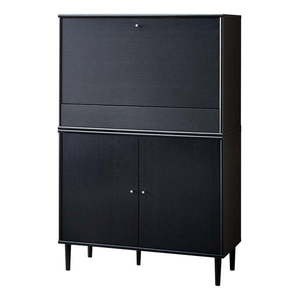 Čierna vinotéka v dekore jaseňa 89x136 cm Mistral - Hammel Furniture vyobraziť