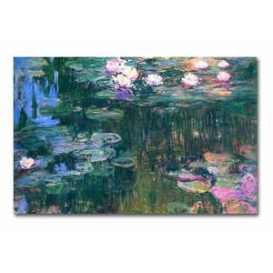 Nástenná reprodukcia na plátne Claude Monet, 70 × 45 cm vyobraziť