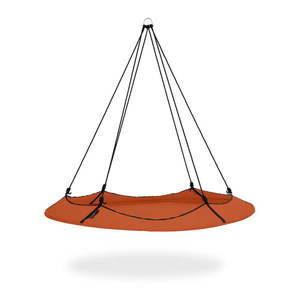 Oranžová záhradná hojdačka - Hangout Pod vyobraziť
