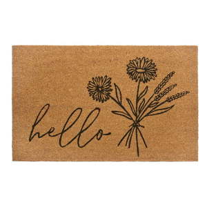Rohožka z kokosového vlákna 75x45 cm Hello & Flowers - Hanse Home vyobraziť