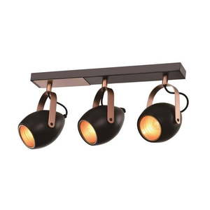 Čierne stropné svietidlo 13x46 cm Anica - Candellux Lighting vyobraziť