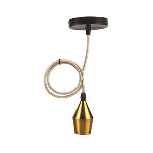 Kovové závesné svietidlo v zlatej farbe - Candellux Lighting vyobraziť