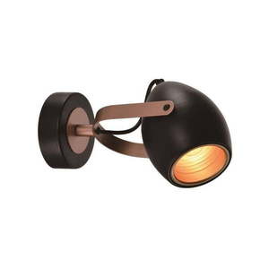 Čierne kovové nástenné svietidlo Anica - Candellux Lighting vyobraziť