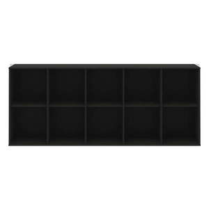 Čierny modulárny policový systém 169x69 cm Mistral Kubus - Hammel Furniture vyobraziť