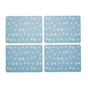 Korkovo-papierové prestieranie 4 ks 21.5x29 cm English Meadow - Cooksmart ® vyobraziť