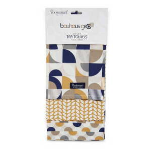 Bavlnené utierky v súprave 3 ks 45x65 cm Bauhaus - Cooksmart ® vyobraziť