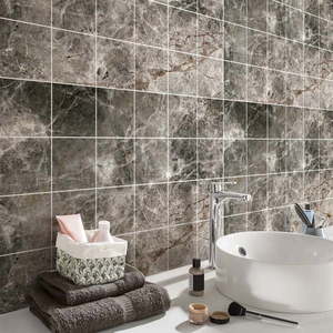 Súprava samolepiek na kachličky 24 ks 15x15 cm Marble Tiles Venezia - Ambiance vyobraziť