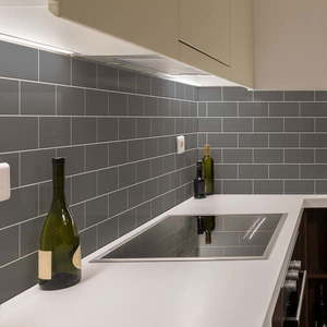 Súprava samolepiek na kachličky 30 ks 20x10 cm Subway Tiles Grey - Ambiance vyobraziť