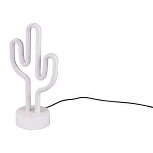 Biela LED stolová lampa (výška 29 cm) Cactus - Trio vyobraziť