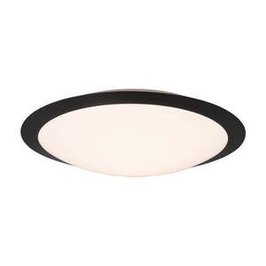 Matne čierne LED stropné svietidlo ø 42 cm Umberto - Trio vyobraziť