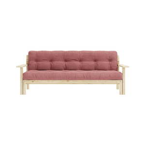 Ružová rozkladacia pohovka 218 cm Unwind - Karup Design vyobraziť