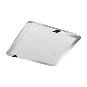 LED stropné svietidlo v lesklej striebornej farbe 40x40 cm Cinzia - Trio vyobraziť