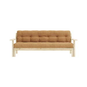 Rozkladacia pohovka v horčicovohnedej farbe 190 cm Unwind – Karup Design vyobraziť
