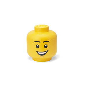 Plastový detský úložný box Head - LEGO® vyobraziť