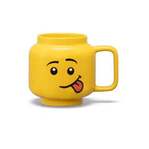 Žltý keramický detský hrnček 530 ml Head - LEGO® vyobraziť