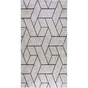 Svetlosivý umývateľný koberec 50x80 cm – Vitaus vyobraziť