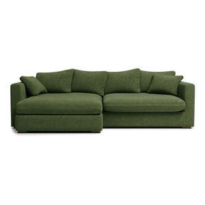 Tmavozelená rohová pohovka (ľavý roh) Comfy – Scandic vyobraziť