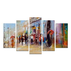 Obrazy v súprave 5 ks 20x60 cm – Wallity vyobraziť