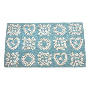 Rohožka z kokosového vlákna 73x43 cm Blue Friendship - Rex London vyobraziť