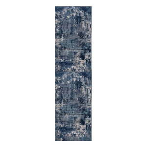 Modrý behúň 80x300 cm Cocktail Wonderlust – Flair Rugs vyobraziť