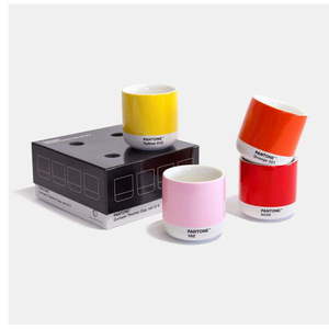Keramické hrnčeky v súprave 4 ks 175 ml Cortado – Pantone vyobraziť