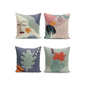 Obliečky na vankúše v súprave 4 ks 43x43 cm - Mila Home vyobraziť