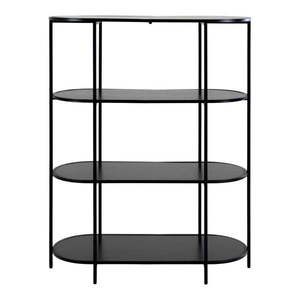 Čierna knižnica 36x111 cm Vita - House Nordic vyobraziť