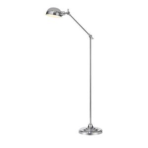 Stojacia lampa v striebornej farbe (výška 143 cm) Portland - Markslöjd vyobraziť